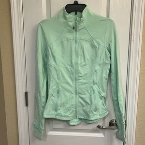 Lululemon define jacket, mint green, size 8